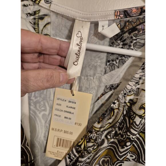 Cristinalove Knee Length Dress-Size XL-NWT - Picture 3 of 10